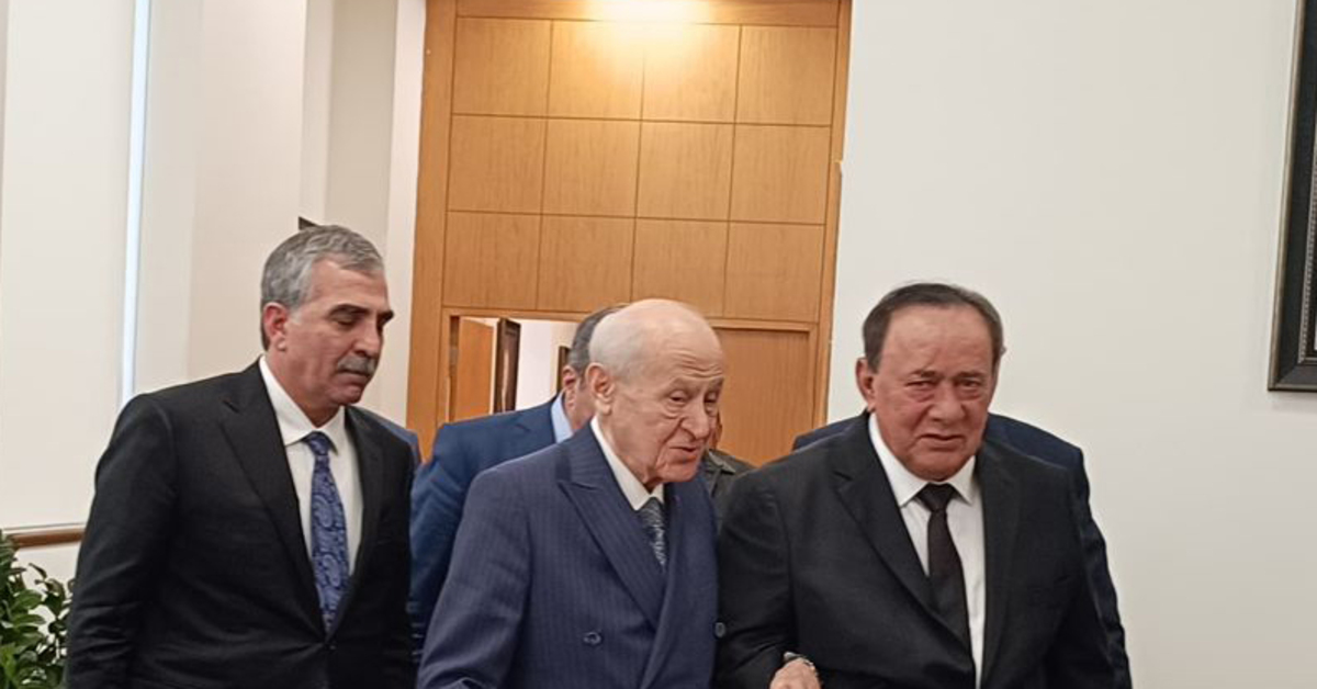 Alaattin Çakıcı’dan Bahçeli’ye ziyaret