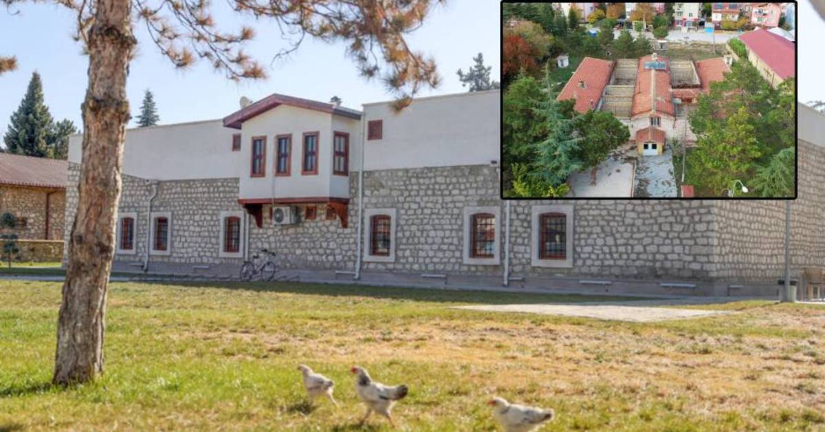 61 yıl cezaevi olarak kullanılan taş bina kütüphane oldu