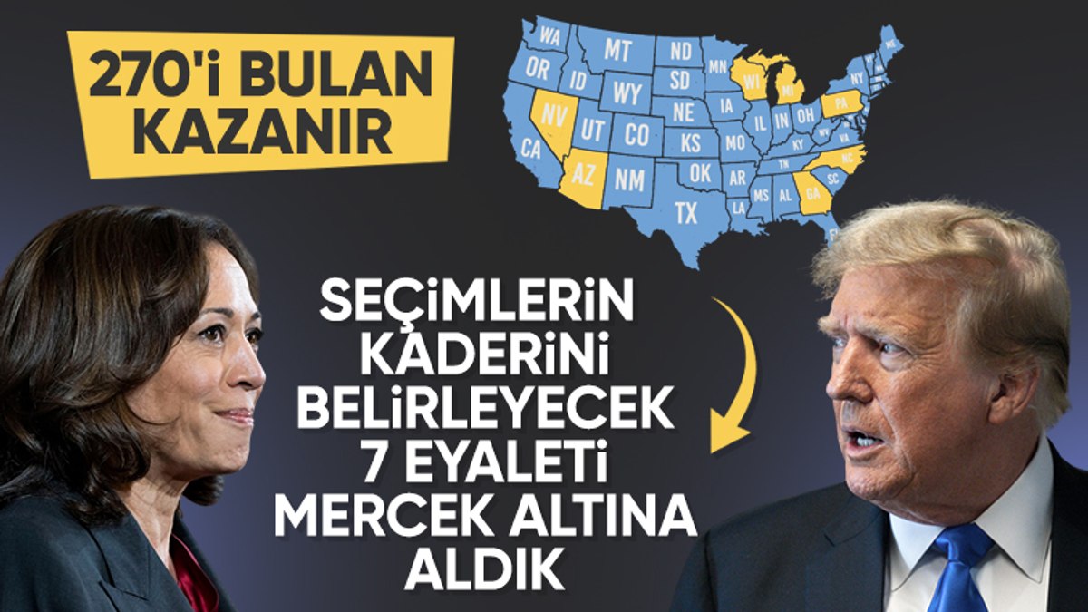 Amerika’da salıncak eyaletler hangileri? Salıncak eyaletlerde kimin şansı yüksek