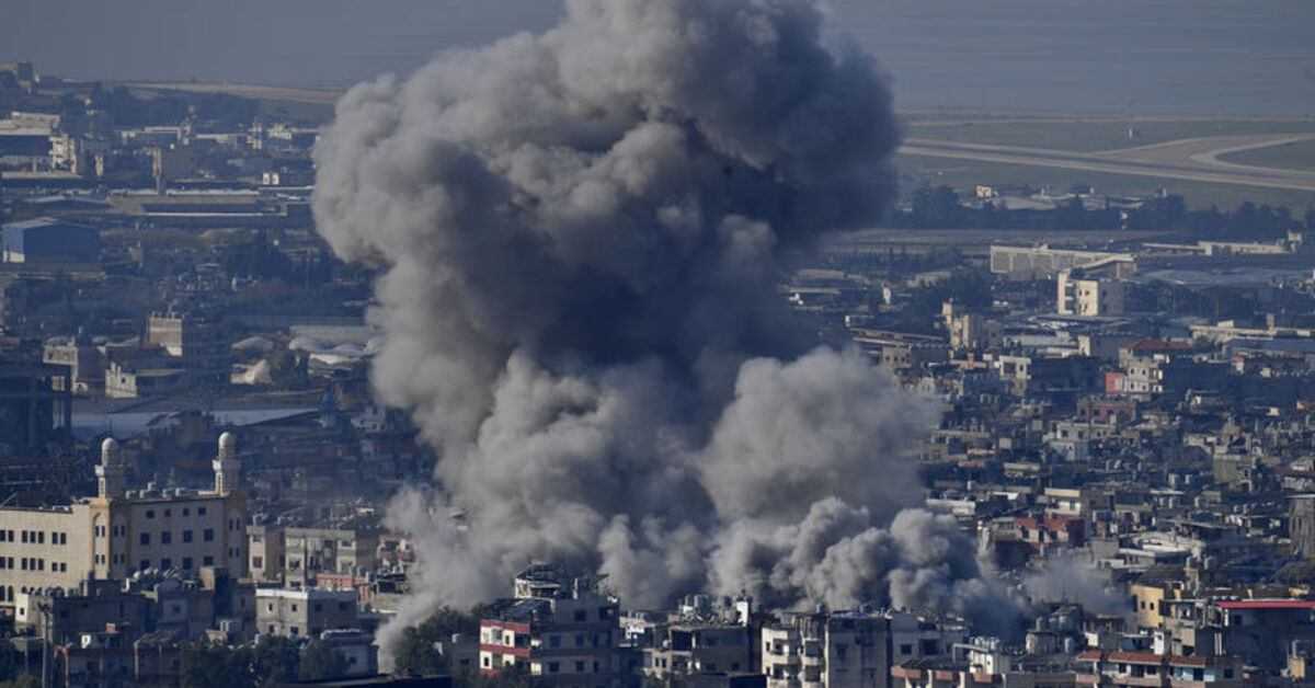 İsrail ordusunun, Beyrut’un merkezine düzenlediği hava saldırısında 11 kişi öldü